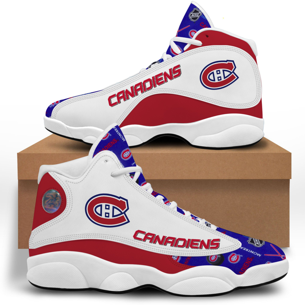 Women's Montreal Canadiens Limited Edition JD13 Sneakers 001